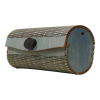 Funda de gafas de madera AZUL CLARO - Imagen 4