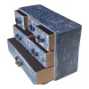 Joyero de madera MALLORCA  6 Azul y Blanco - Imagen 4